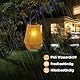 KagoLing Solar Laternen für Außen, 1 Stücke Solarlampen für Draußen im Böhmischen Stil mit LED-Glühbirne Hängend/Stehend Handgestrickte Solarlampen für Terrasse Garten Innenhof Balkon Deko weihnachten