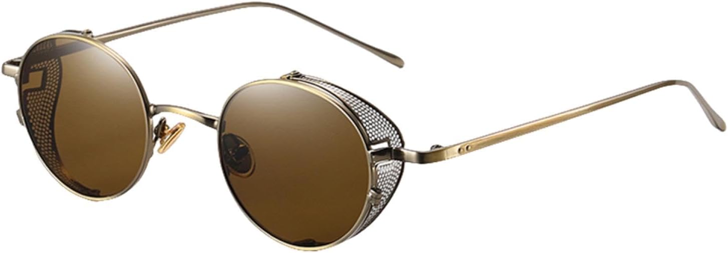 Women Retro Steampunk Sunglasses Metal Men Vintage Uv400