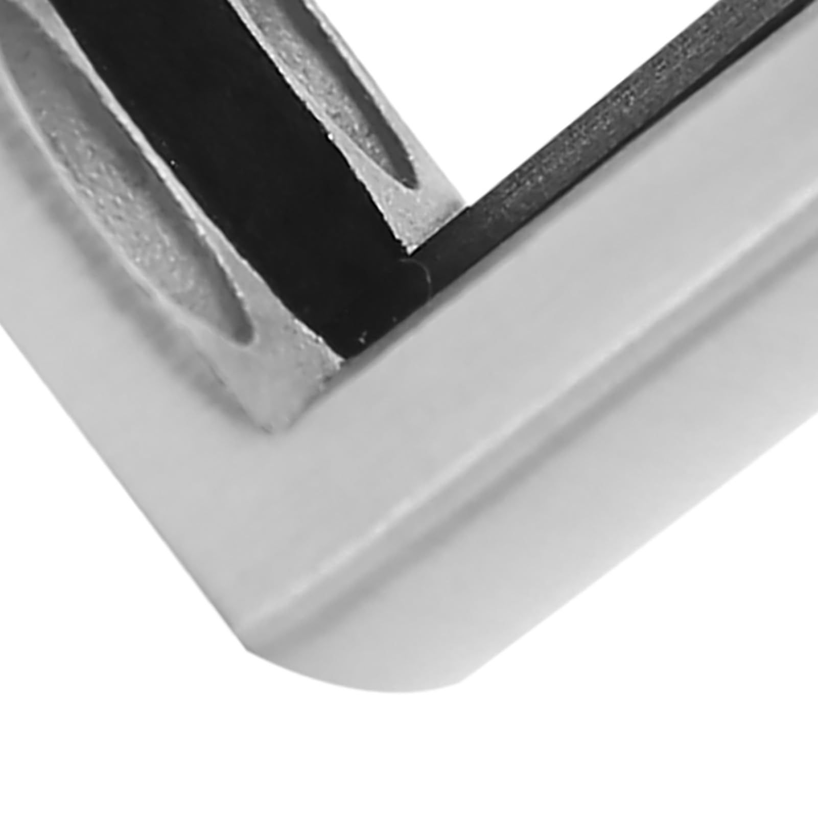 Puerta Corredera Cristal, Guia para Puerta Corredera del Grueso de 8-14m Guía del Piso de la Puerta Deslizante de Puerta Corredera Accesorios para Puertas Correderas de Vidrio Sin Marco Acero Inoxidab