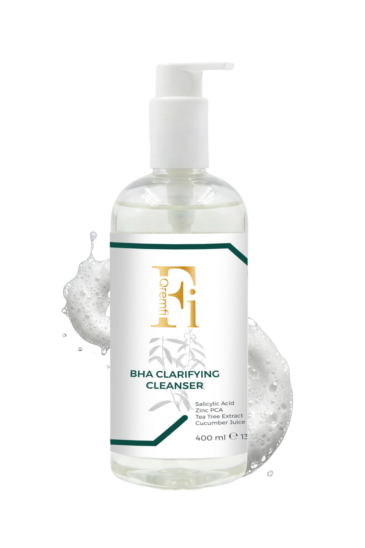 Salisilik Asit İçeren Yağ Ve Siyah Nokta Karşıtı Arındırıcı Bha Yüz Temizleme Jeli 400 Ml