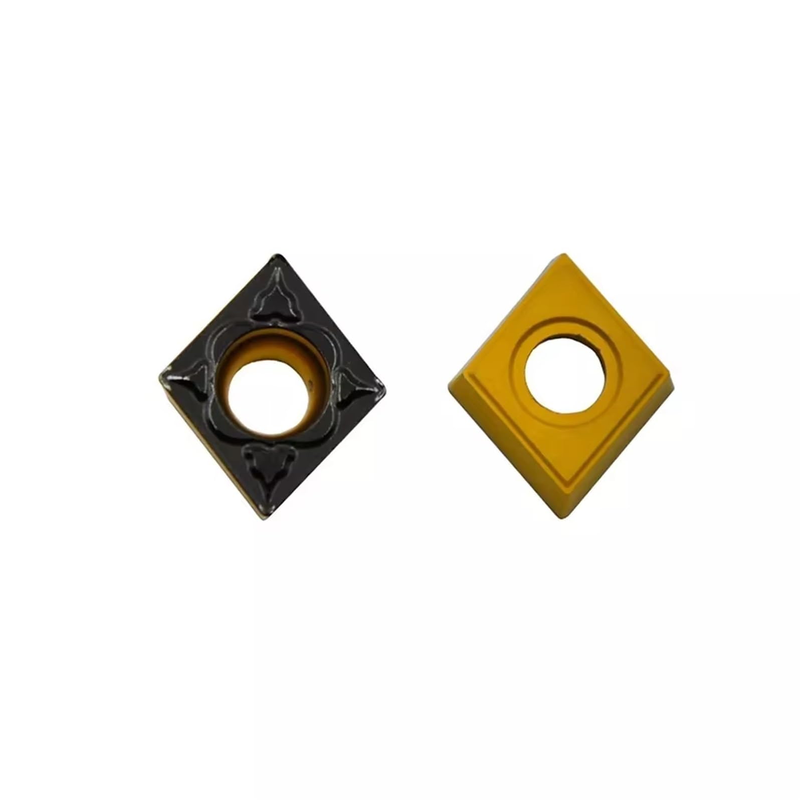 Inserto Per Tornitura In Metallo Duro Da 10 Pezzi Con Doppio Rivestimento CVD(CCMT09T304-KM 4225)