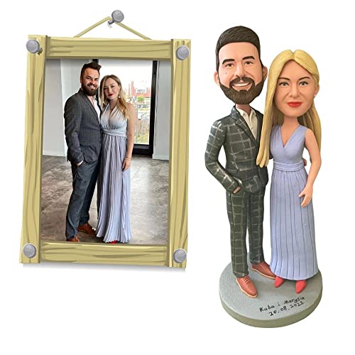 Novela CUSTOM COUPLE BOBBLEHEAD-02 Custom Bobblehead Figures Personal Statue thumb #1