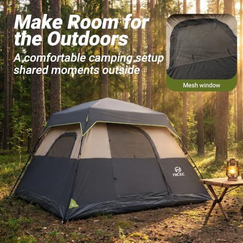 Nice C Instant Carpa Cabina para Camping de 4/6/8 Personas miniatura 2