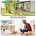 Security Cameras Wireless Outdoor,2K Indoor WiFi Wireless Cameras,Outside Battery Powered Camera for Home Security,AI Motion Detection,Color Night Vision,Spotlight,Siren Alarm,SD/Cloud Storage,2 Pack
