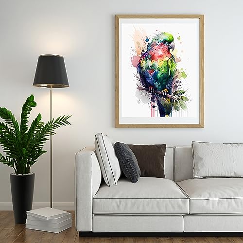 Image of Moohue Stamped Cross Stitch Kits for Adults Beginners Animal Birds Counted Cross Stitch Kits for Adults Advanced 14 Count (Animal 3)