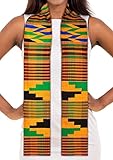 ADVANSYNC Traditional Double Weave Kente Cloth (multicolor)