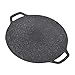 Koreański grill do grillowania, patelnia do grilla Wysoka przewodność cieplna Duży okrągły kształt na zewnątrz(30 cm/11,8 cala)