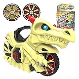 [Contiene] Bone Dragon Indestructible Peonzas y lanzador estilo motocicleta, 2 giroscopios estilo rueda de motocicleta, 1 lanzador.