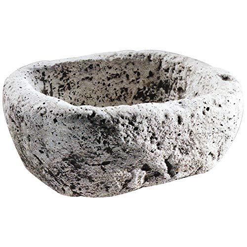 Fioriere mortaio Decogarden pietra antica (Cm. 47x37xH20 Peso 26 Kg.)