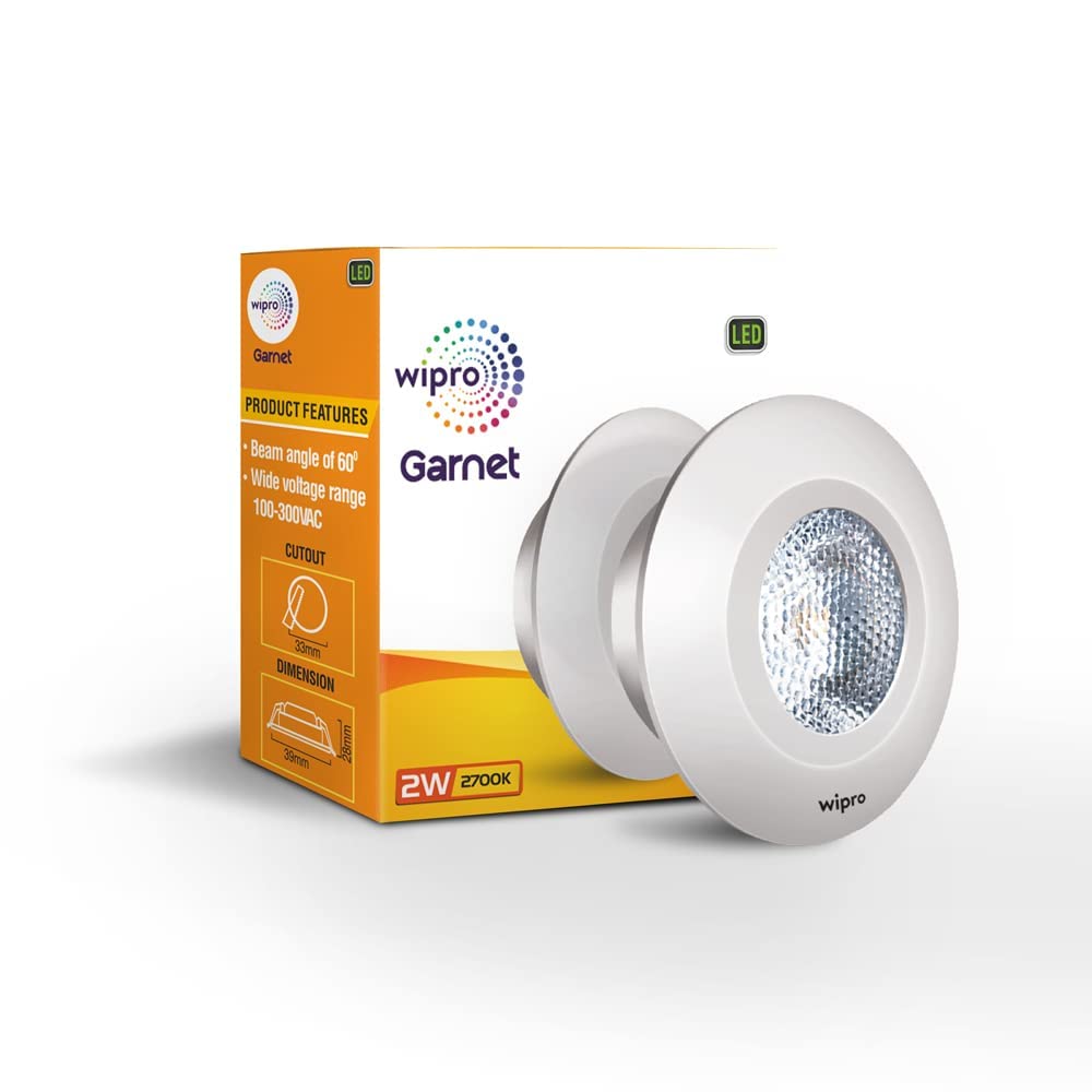 See full amazon price history chart for wipro Garnet 2W LED Integrated Spotlight | Warm White (2700K) | Compact Design for Cabinets & Wardrobes | Pack of 1 wipro Garnet 2W LED Integrated Spotlight | Warm White (2700K) | Compact Design for Cabinets & Wardrobes | Pack of 1 (B0CY59V12Y) Amazon Price History, Amazon Price Tracker