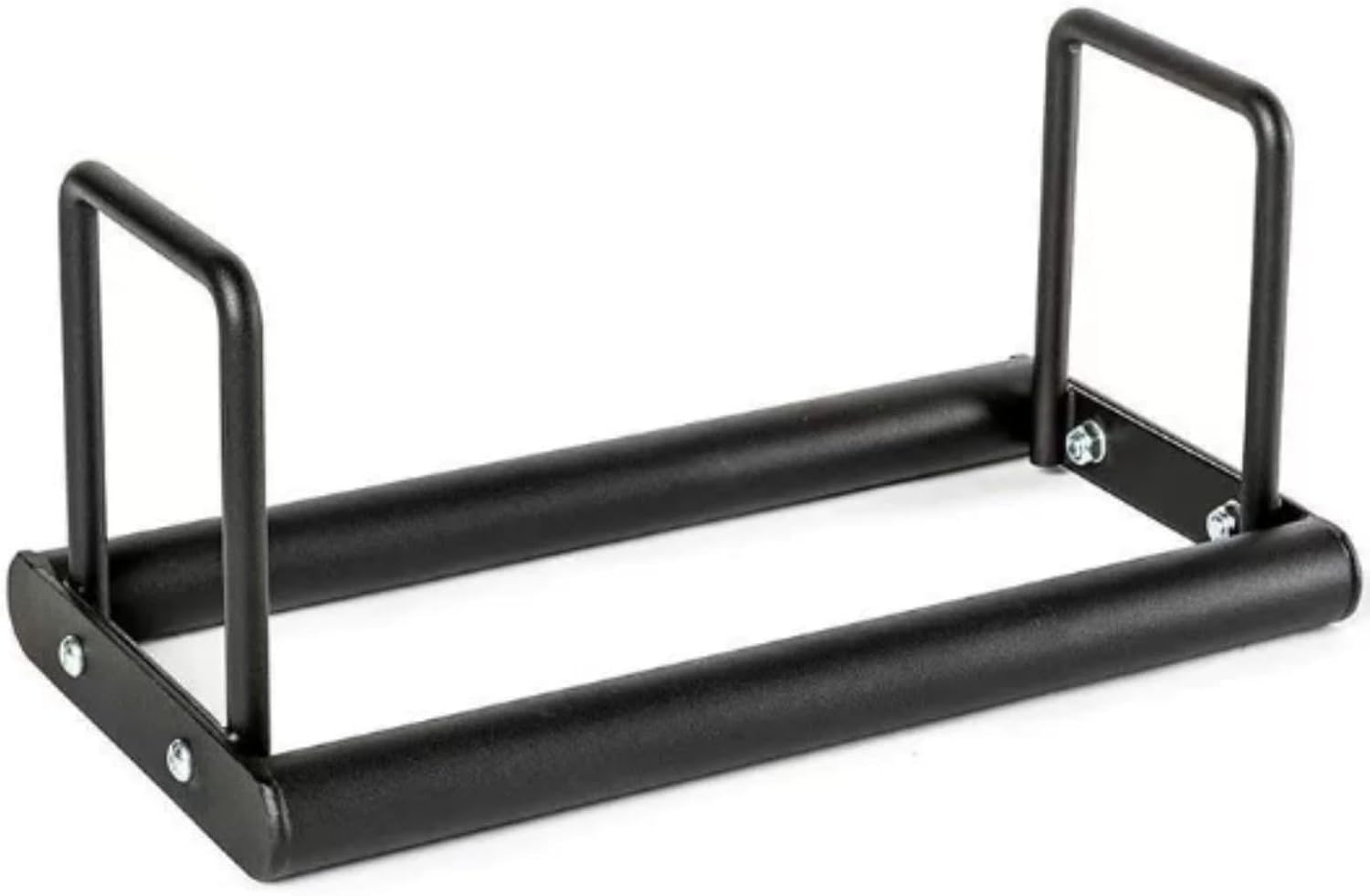 Smart Bumper Plate Rack with Sturdy Steel Build - Supports 660 LBS, Reduces Finger Pinching