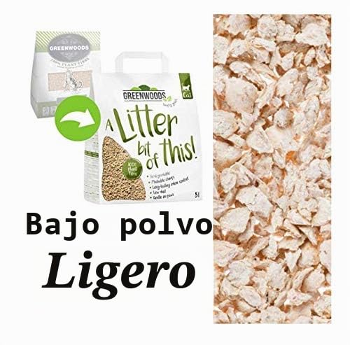 Greenwoods - Cama para gatos (3 x 8 L)