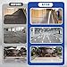 Epoxy Floor Paint, Floor Coating, Epoxy Colored Sand Paint, High-gloss Marble Effect Coating (10KG,Colorful)
