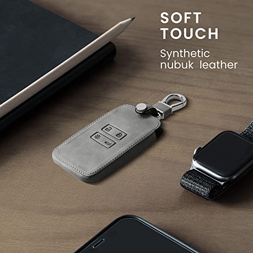 kwmobile autosleutelhoes compatibel met Renault 4-knops Smartkey autosleutel (alleen Keyless Go) - beschermhoes van… - Image 4