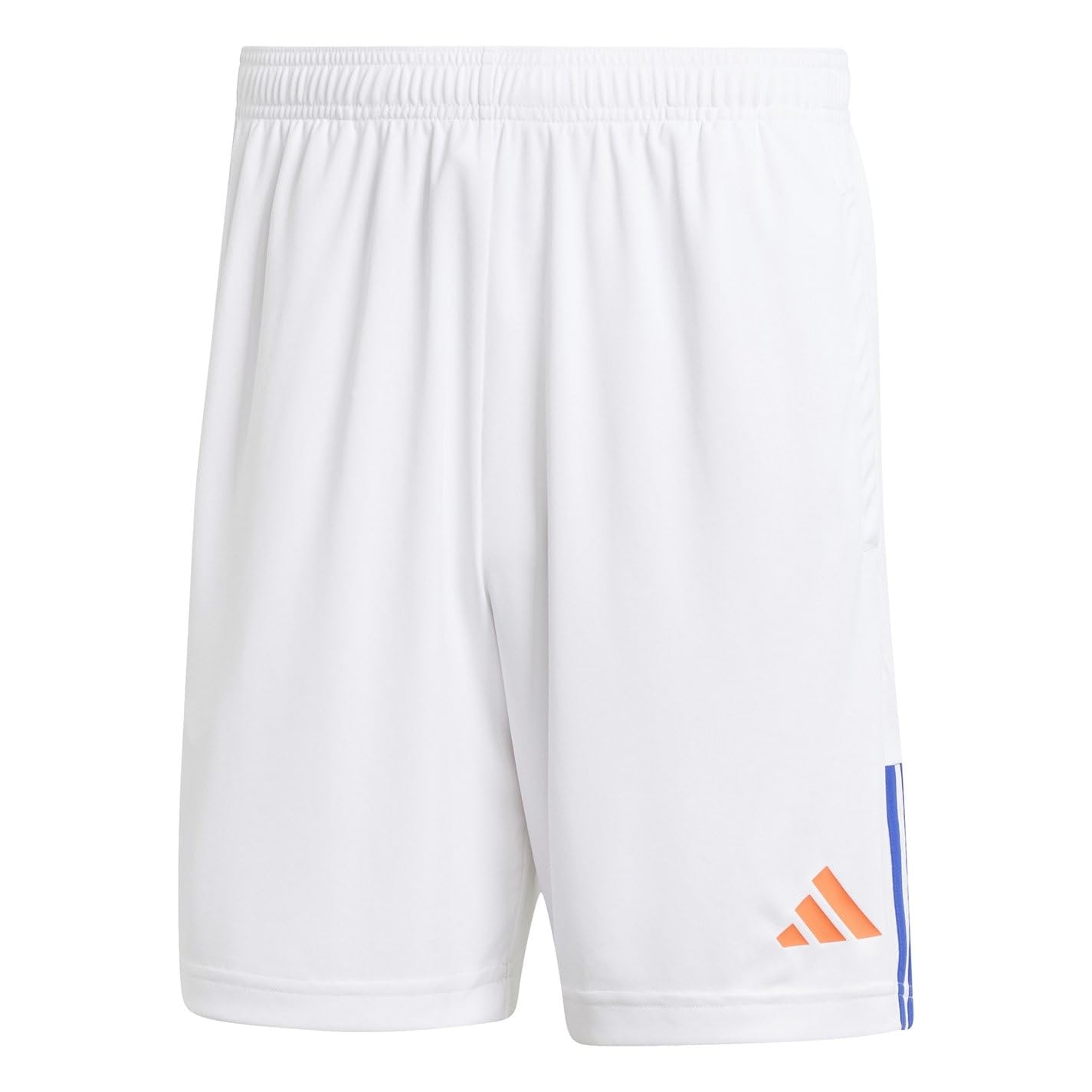 adidas Mens Sereno Training Shorts White/Blue XXL