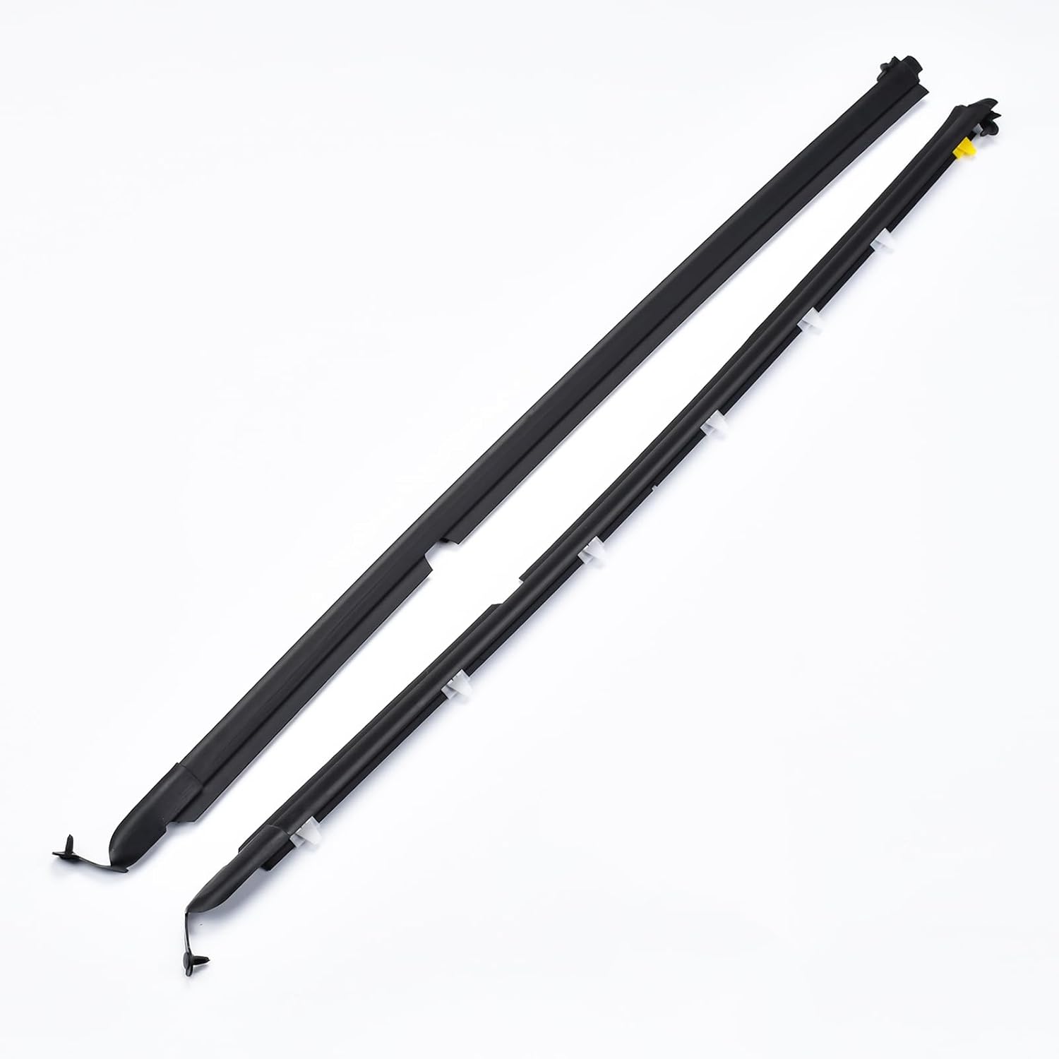 NA01-58-810F Car Weatherstrip, Outer Door Window Molding Trim Weather Strip Compatible with Mazda Miata 1990-2005 2 Door,Replace NA01-59-810F (2pcs, Left and Right)