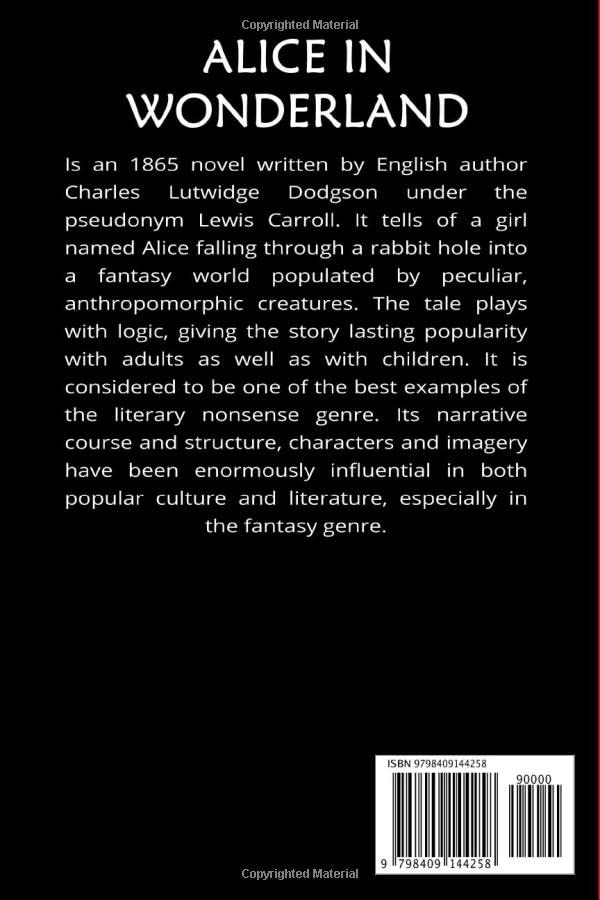 Alice in Wonderland: The Original 1865 Edition With Complete Illustrations (Lewis Carroll Classics) - Image 2