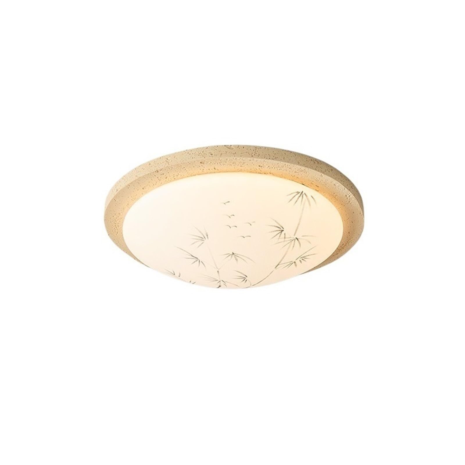 CYairong-22 Ceiling Lighting Bedroom Ceiling Lamp Round Medieval Retro Creative Study Living Room Ceiling Lamp