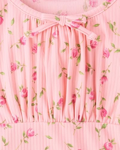 Image of The Children's Place Girls' Everyday Casual Long Sleeve Knit Shirts