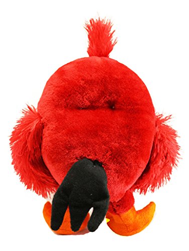 Image of Tickles Angry Bird Soft Stuffed Plush Toy for Kids Boys & Girls Birthday Gifts (Color: Red, Size: 25 cm)