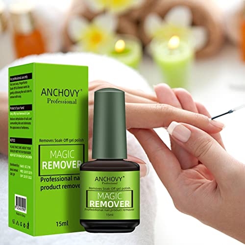 15ml Removedor de Verniz,Burst Nail Glue Soak Off Remover - Suprimentos de removedor de explosão de