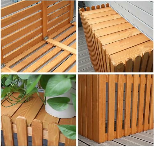 Cache-climatiseur à grilles de protection contre les intempéries - 4