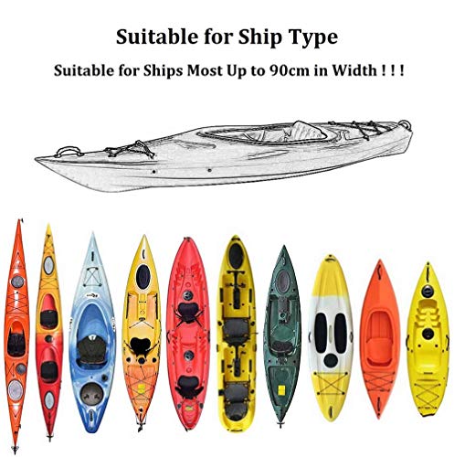 Funda para kayak universal e impermeable ideal para canoas de pesca 7