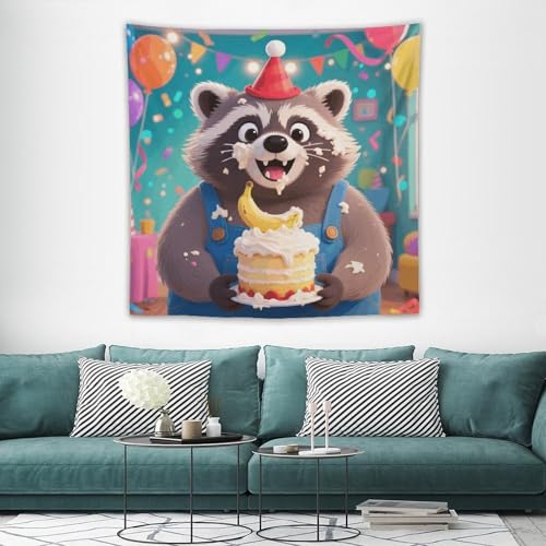 Tapisserie murale bohème pour habiller un grand mur blanc sans percer
