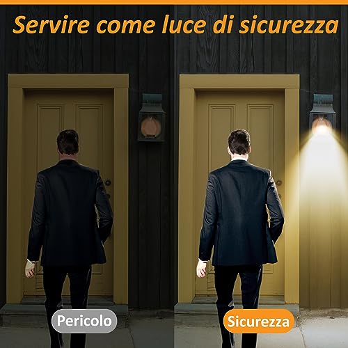 DoRight Lampadina LED Crepuscolare da Esterno E27