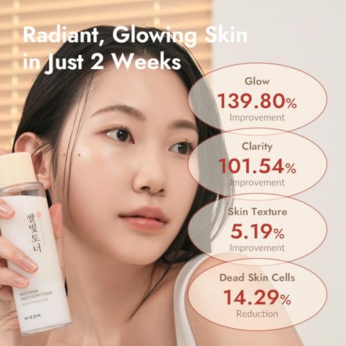 Image of MIZON Rice Water Milky Glow Toner, 5.07 fl oz