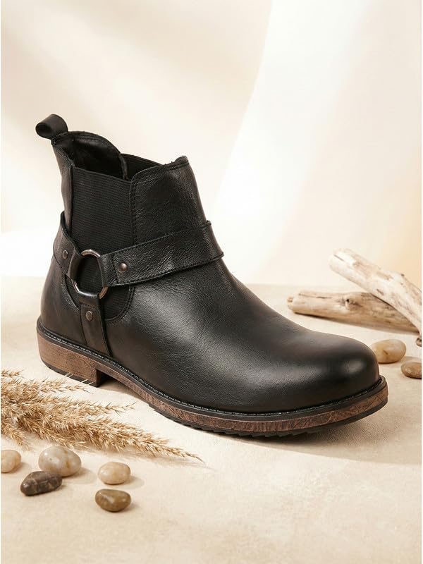 Image of FAUSTO Men's Leather Boots