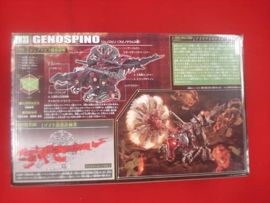 新品未開封 タカラトミー ゾイドワイルド ZW33 ジェノスピノ トミカ 新品未開封 ZOIDS ゾイドワイルド ZW33 ジェノスピノ