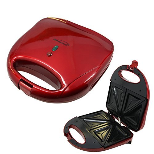 Buy Brentwood Appliances TS240R Sandwich Maker, Red Online at Low
