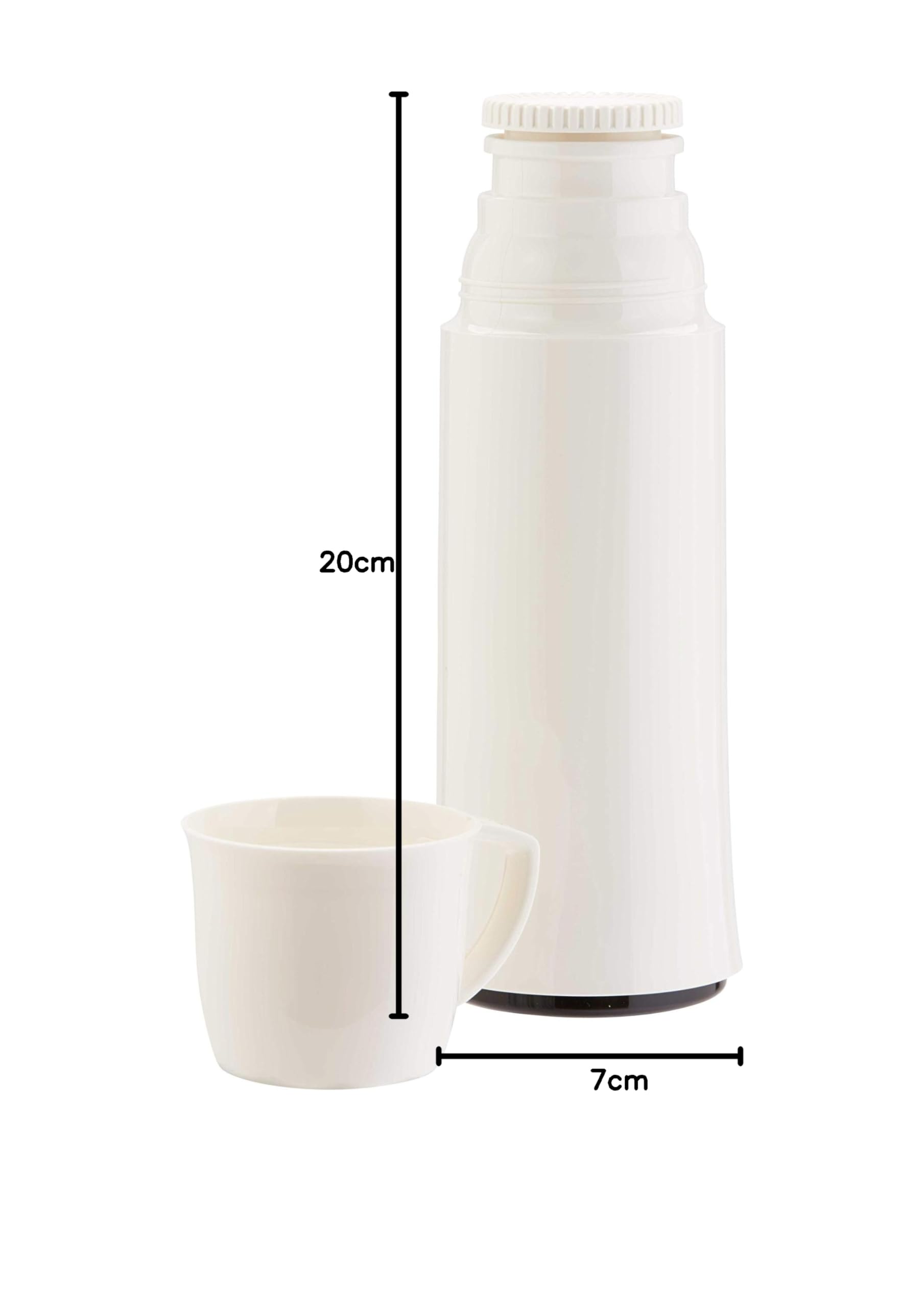 なかさま専用！ Amazon｜helios[ヘリオス] 卓上用魔法瓶 エレガンス 500ml ホワイト