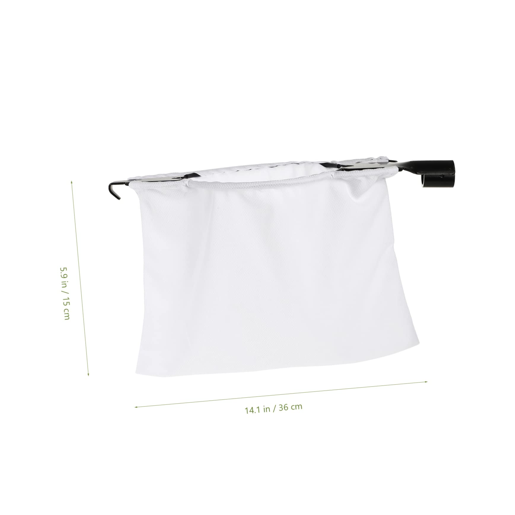 BEBEMOKO Shaped Blades Fruit Picker Head Durable Fruit Harvesting Tool with Basket for Compatible with Flagpoles Not Included