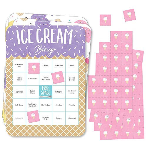Ice cream bingo