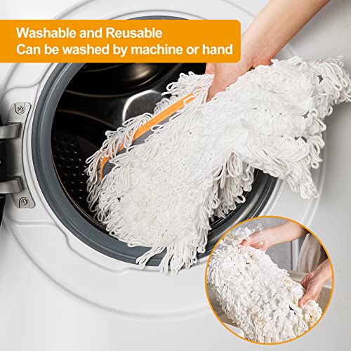 Cleanhome 36 Inch Commercial Dust Mop For Hardwood Floor Cleaning, Heavy Duty Push Broom Mop Hotel Company Household Cleaning Supplies For Hardwood, Tiles, Marble,Vinyl Plank Floors Cleaning thumb #4