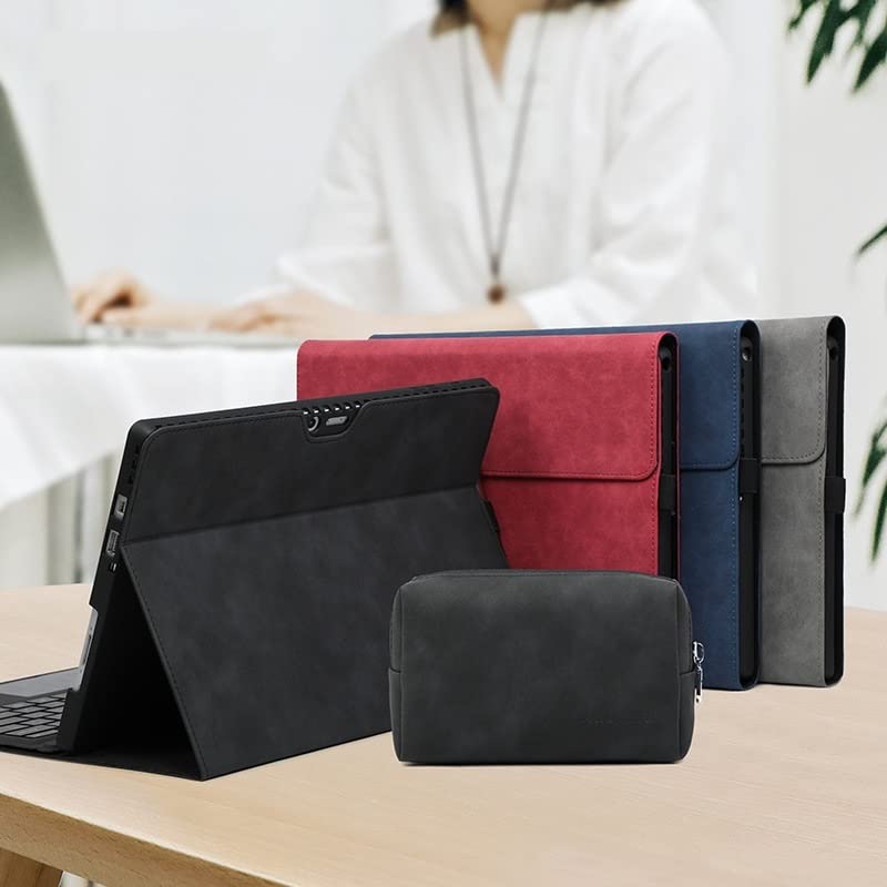 FTRONGRT Cover per Microsoft Surface Go 1/2/3 Cover, Ultrasottile Custodia in Pelle PU, con Stand per Microsoft Surface Go 1/2/3 -Cielo Stellato