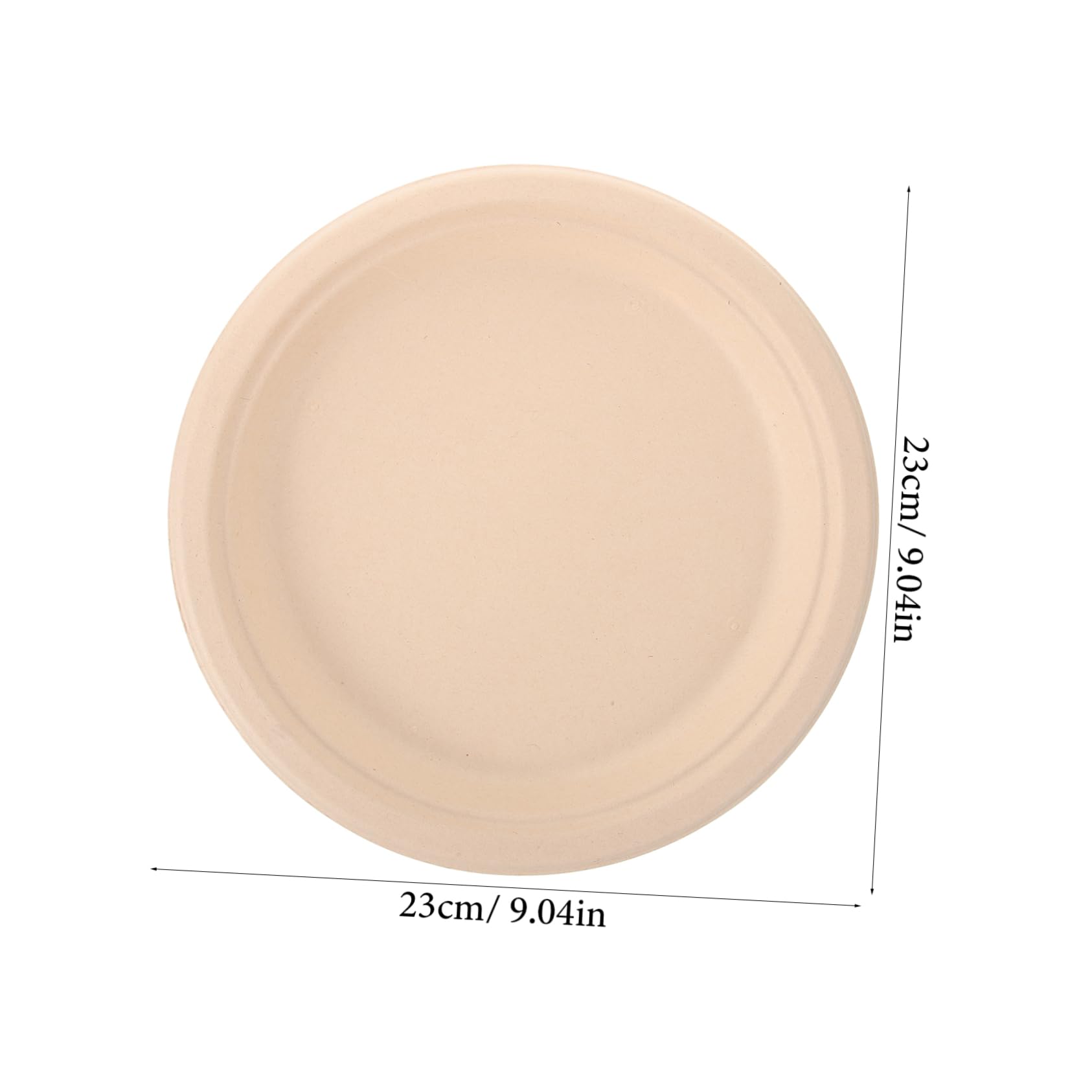 BESTYASH 50piezas Platos De Papel Para Catering Platos Para Tartas y Vajillas Para Fiestas Para Decoraciones De Cumpleaños y Eventos De Catering