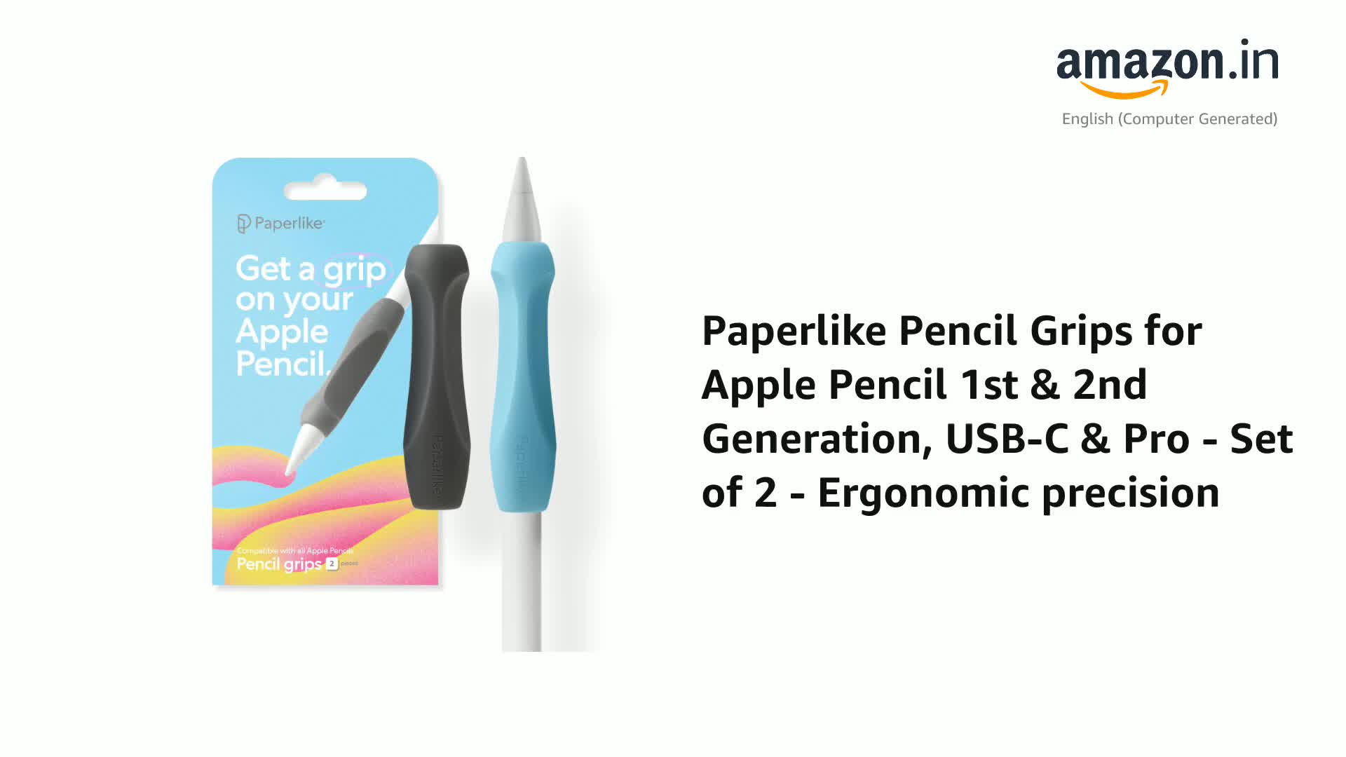 Paperlike's Pencil Grips for Apple Pencil 1st & 2nd Generation