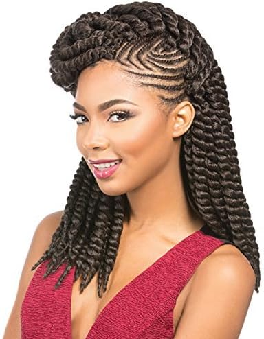 RUMBA TWIST 12" (4 Medium Brown) - Sensationnel African Collection Crochet Bulk Braid