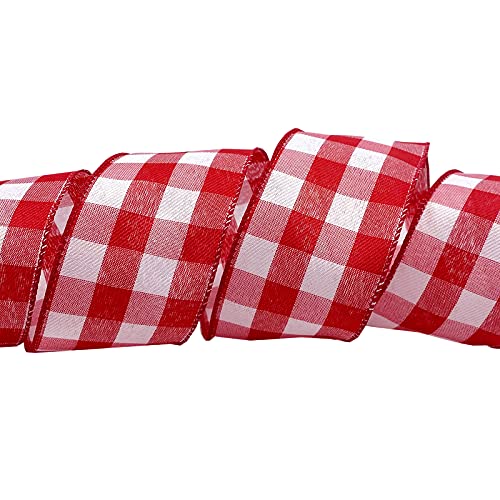 Morex Ribbon Ribbon, Polyester, Red, 2.5" x 50 Yards - Image 2