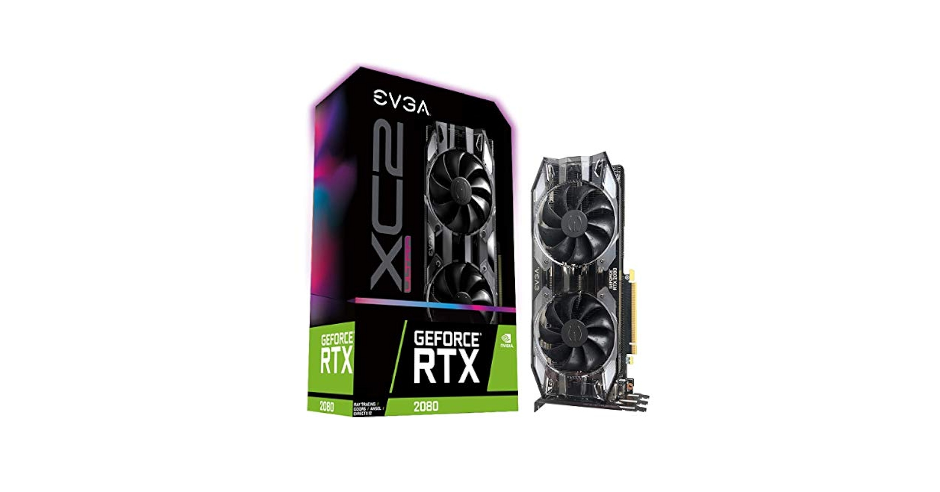 G♥ Amazon.com: EVGA GeForce RTX 2080 XC GAMING, 8GB GDDR6, Dual