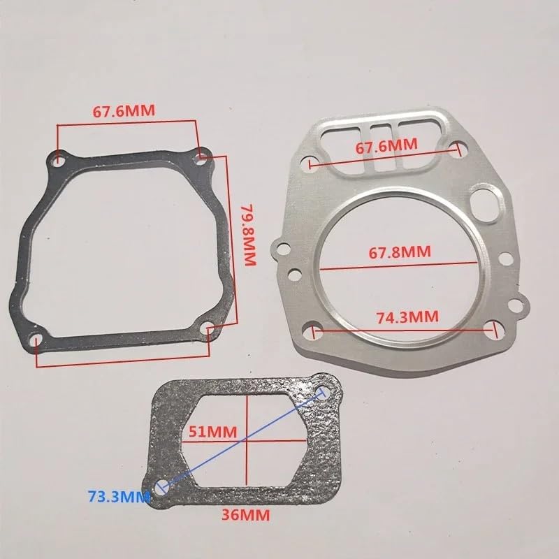 Juntas EH12 soluciona pérdida de compresión en motores Robin Subaru EH12-2D 2