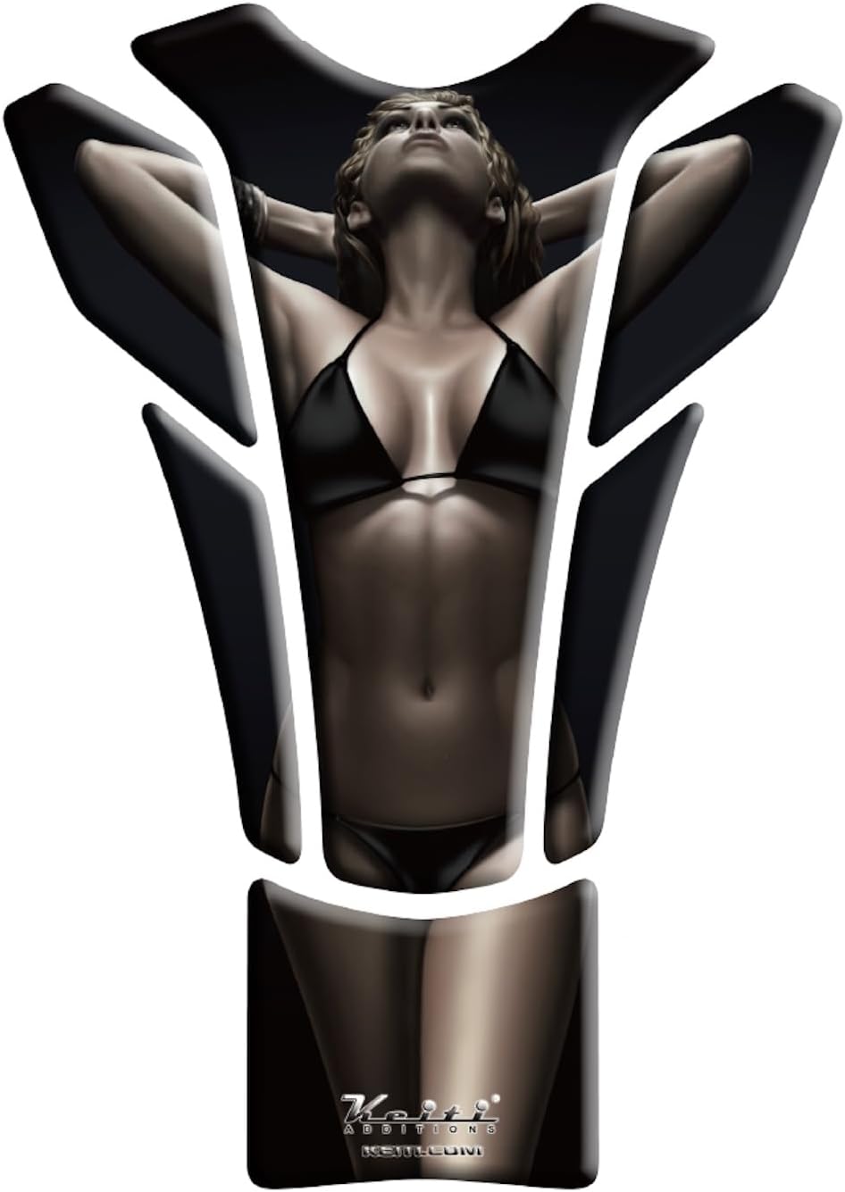 Keiti Motorcycle Tank Pad Bikini Beauty KT8580