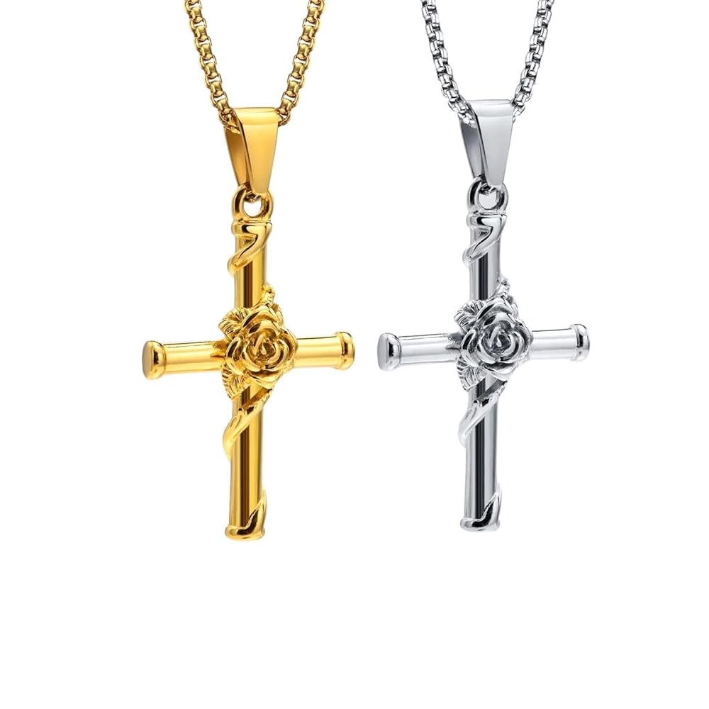 men's cross necklaces