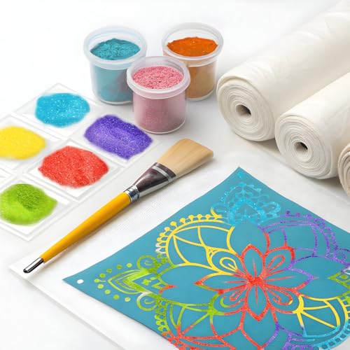 image for Heigble 6 Pcs 0.5 Ounce Embossing Powder Set for DIY Crafts Greeting C