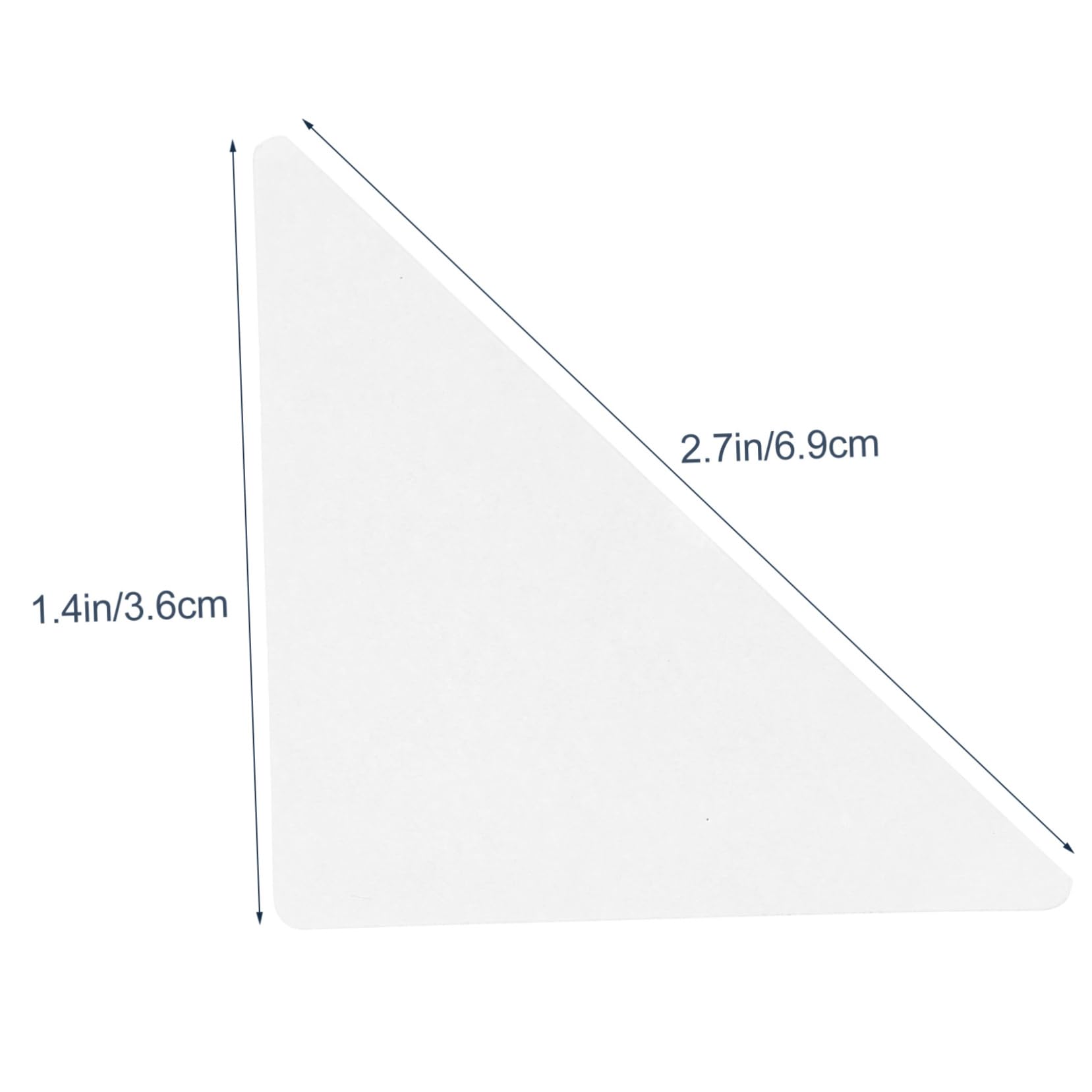 BESPORTBLE Men's Shirt Collar Stays 90pcs Adhesive Collar Stays Flat Straight Suitable for Formal Events