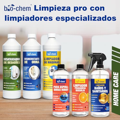 Bio-Chem - Limpiador Robot friegasuelos 2X 750ml con Vaso dosificator - Limpiador económico y ecológico para Robot Aspirador y fregasuelos de Todas Las Marcas - imagen 7