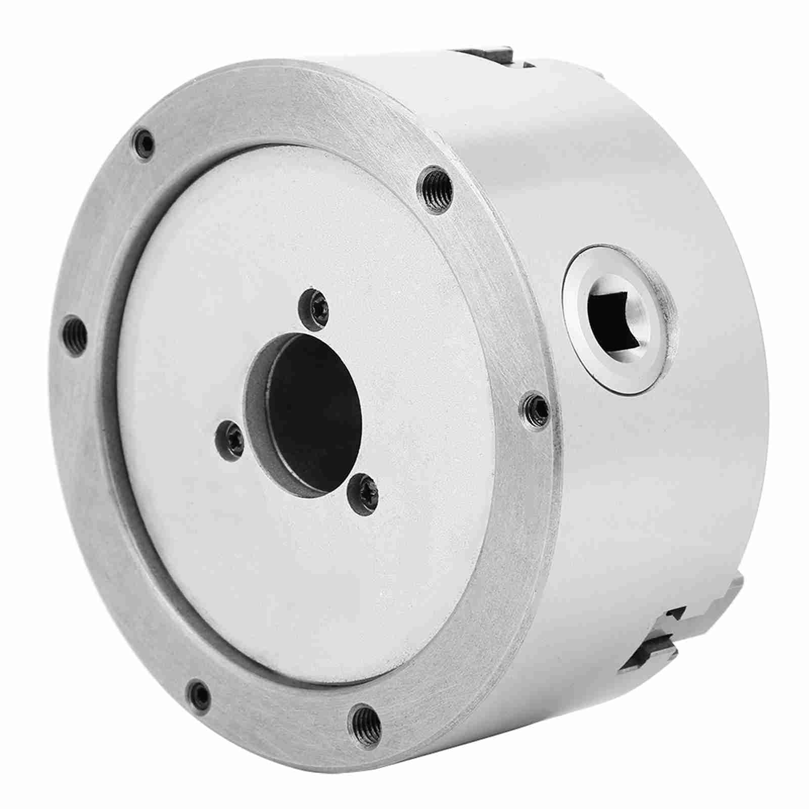 Yctze SANOU K11-130 Selbstzentrierendes 3-Backen-Drehfutter, 130 Mm Durchmesser, Metall-Drehfutter für Präzisionsbearbeitung